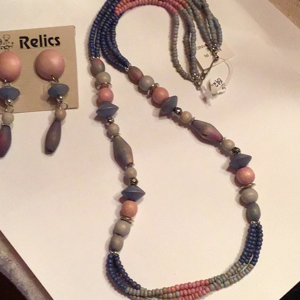 New “Relic” brand Neck/ear Set, Lightweight 28” L, Ear 2 1/2”L